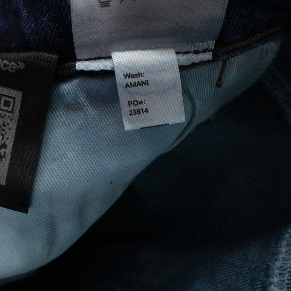 Reformation Jeans 31x29 Blue‎ Donna High Rise Bootcut Dark Wash Casual Stretch - Picture 13 of 13